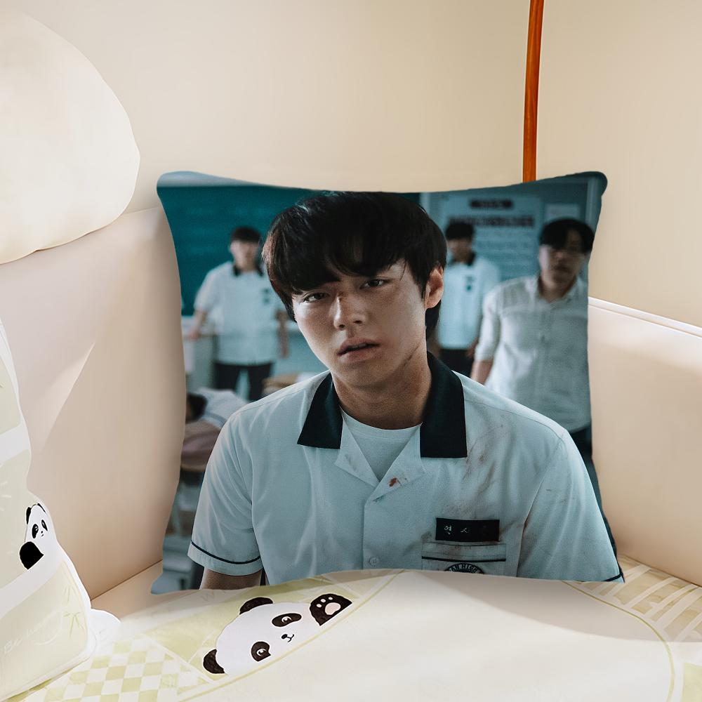 TV cushion cover Sofa Decorative Home Headboard Bedroom Backrest Cushion Square Cushion W-Weak H-Hero Class 2-S Nap Time