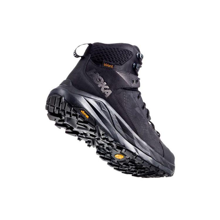 HOKA One One Kaha Mountaineering & Hiking Shoes Men's High Top Black 1099637-BPHN