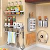 Thickened Wall-Mounted Aluminum Storage Rack