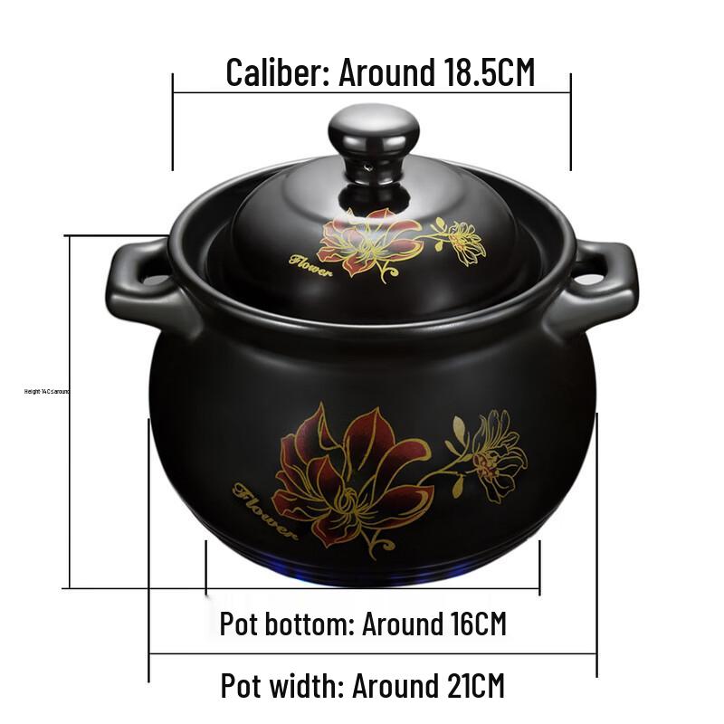 

Large Ceramic Casserole & Soup Pot