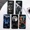 Lion Bear Cat Cool For Xiaomi Mi Poco F3 F4 F5 F6 X3 X4 X5 X6 X7 M3 M4 M5 M6 M7 GT Pro 5G Black Phone Case