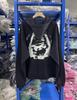 Rich Kids Vintage Poet Print Hoodie - Washed Trendy Style