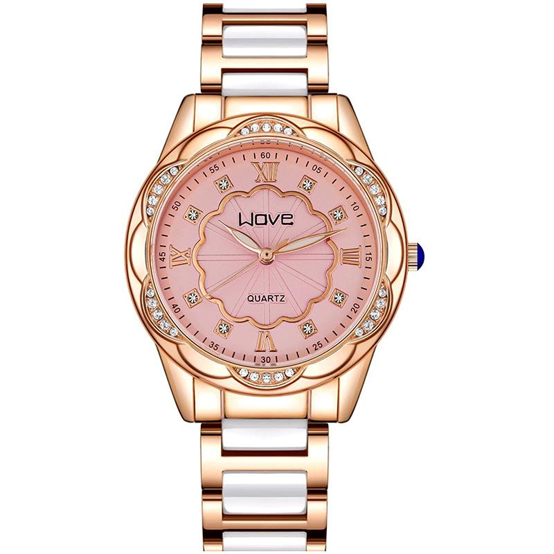 Langjue Diamond Women'S Watch Simple Fashion Watch Quartz Watch