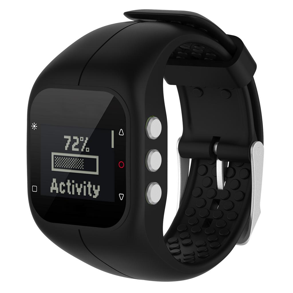 For Polar A300 Pin Buckle Silicone Wrist Watchband Replacement