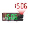 12/24H Projection Alarm Clock Brightness Adjustable Snooze Clocks  Living Room