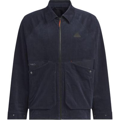 FW24 Serie Texturizada Técnica Estilo Ropa de Trabajo Chaqueta Deportiva Casual Chaqueta de Hombre Azul Tinta Legendario JI8686
