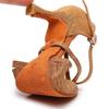 Women's Soft Sole Ballroom & Latin Dance Shoes - Medium High Heel for Adults & Kids