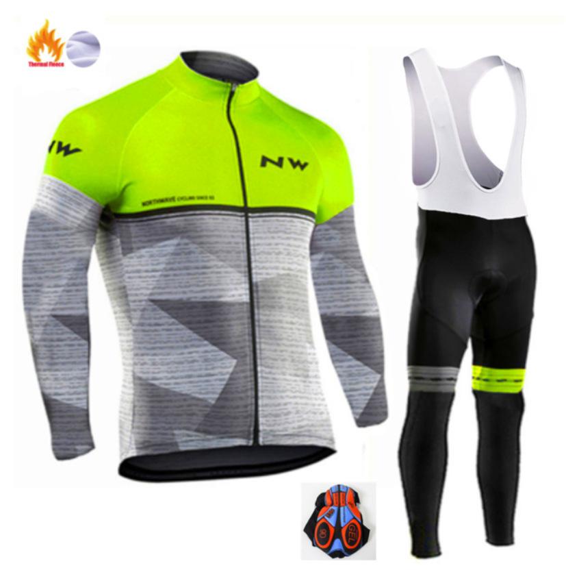 2026 Winter Fleece Warm Cycling Suit, Cycling Suit Fleece Warm Winter Thickened Long-sleeved Trousers Cycling Suit