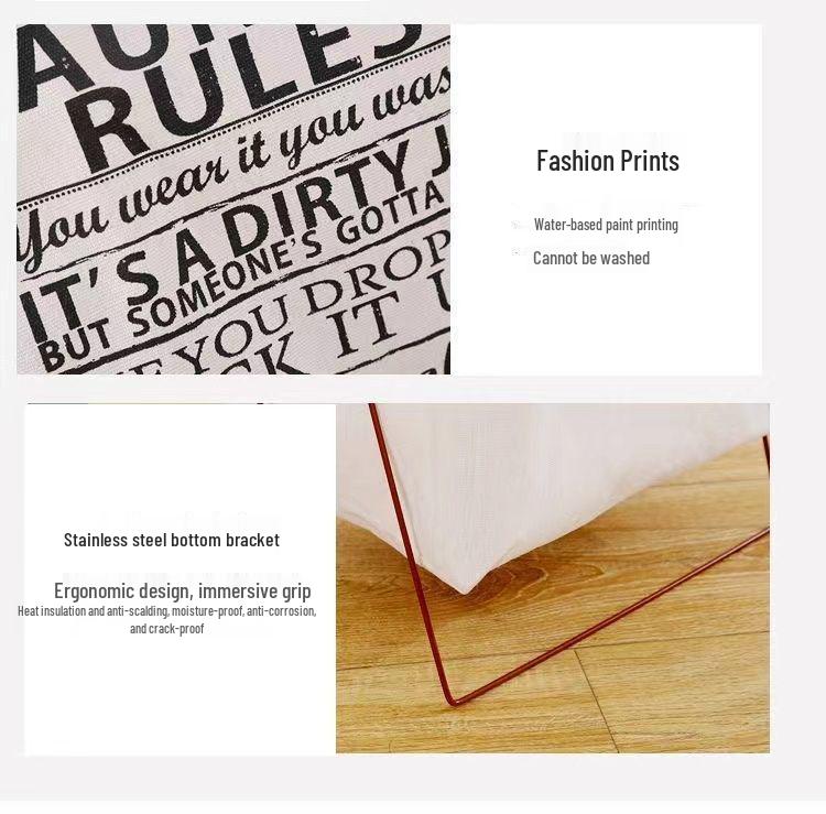 Zusammenklappbarer Wäschekorb für Studentenwohnheime - Aufbewahrungskorb für Kleidung und Unterwäsche