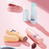 Silicone Lip Brush for Lipstick Lip Gloss Round Head Lip Makeup Brushes with Caps Lipstick Brush Applicator for Travel