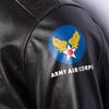 Flight Suit A2 Thick Genuine Cow Men Leather Jacket Vintage Oil Waxed Brown Aviator Bomber Jackets Male Winter Coat