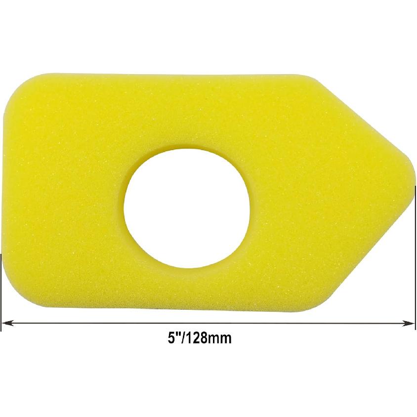 698369 Air Filter for B&S 3.5-4.5 Hp Classic Sprint Quattro Engine with Spark Plug 694394 494408 Primer Bulb 495770 795083 Gasket Diaphragm Lawn