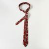 Wholesale Jacquard Hand-tie Long High-end Leopard Print with Retro Casual Niche Tie Neutral