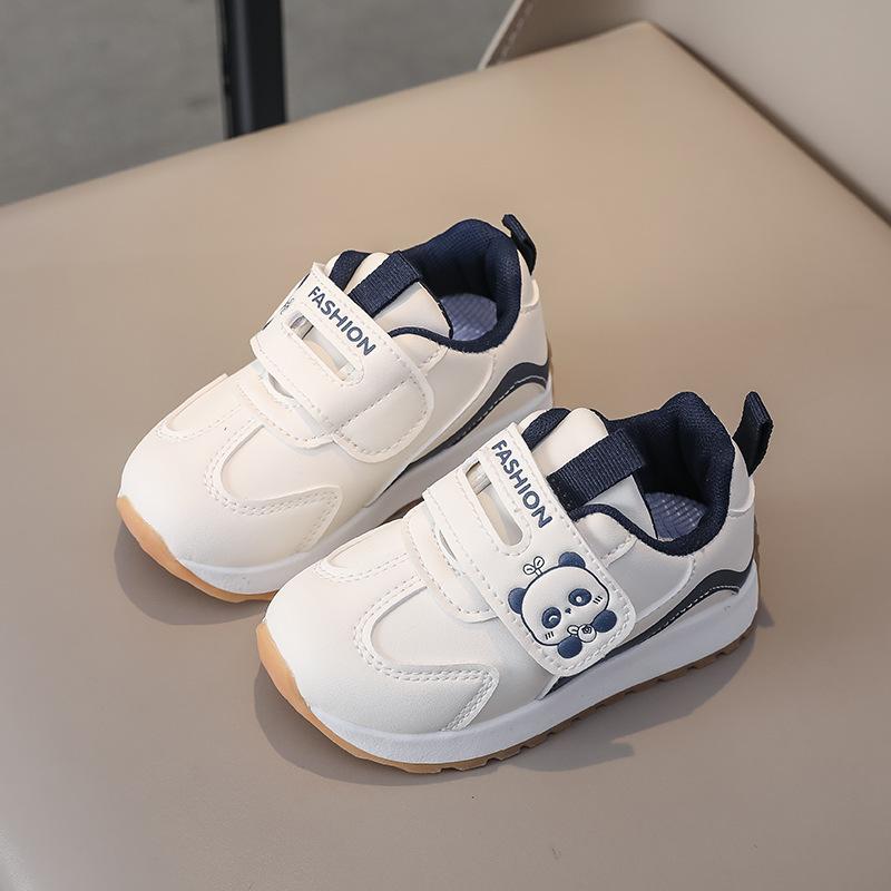 Children1-6Young adult white shoes2026Spring new model children's sports shoes, toddler sneakers, soft-soled baby walking shoes