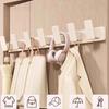 Various Hook Wall Mounted Coat Rack In Elegant Color Portable Accessory for Hanging Clothes and Towels In Any Room