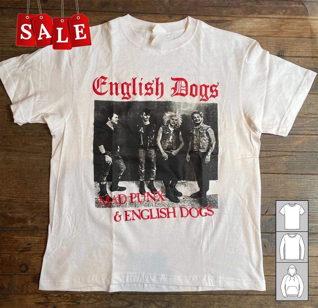 ENGLISH DOGS Mad Punx & English Dogs Geschenk Für Fans Unisex S-5XL Shirt JM677