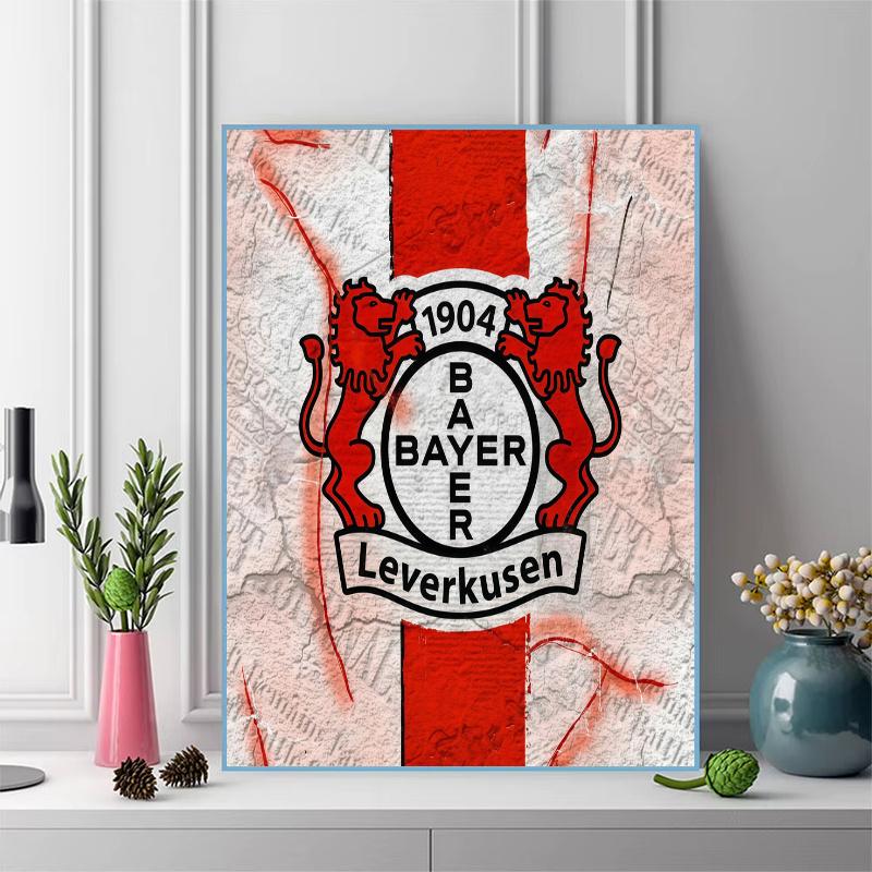 Bayer 04 Leverkusen 100% Round Full Drill 5D DIY Diamond Painting Embroidery Cross Stitch Rhinestone Décor