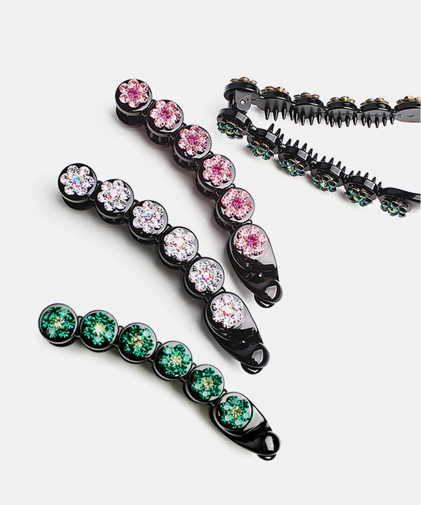 Racoha Cubic Daisy Flower Banana Hairpin