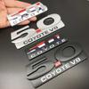 1Pc 3D Metal 5.0 COYOTE V8 Logo Car Sticker Car Body Trunk Emblem Badge Decal For Mustang 5.0 Coyote V8 TWIN Turbo Car Styling