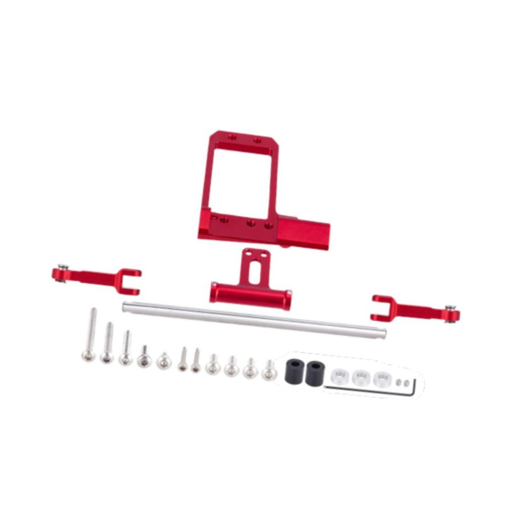 -Servo -Mount Full Hydraulic Professional Assembly 1/10 RC Crawler Lenkszylinder Kit for 1:10 Sacle