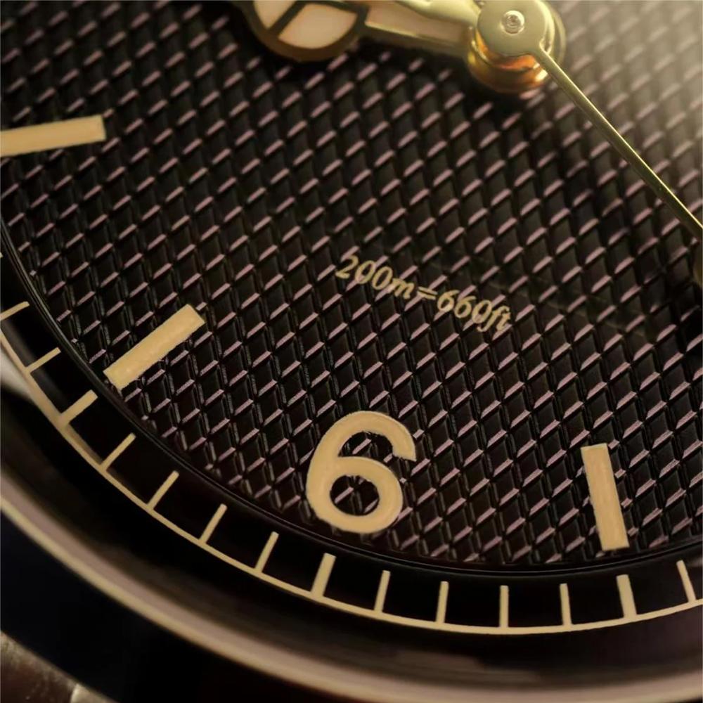 New Hruodland Luxurious 36mm Automatic Mechanical Men Dress Watches F029 Sapphire Stainless Steel Diving Watch reloj hombre