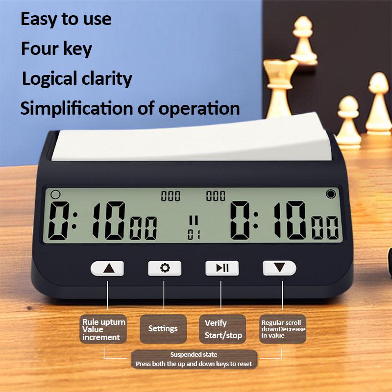 YS9901/YS902 Professional Chess Timekeeper Chess Digital Clock Multi-functional Digital Count Up/Down Precision Game Stopwatch3