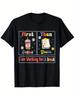 First Coffee Then Data Working Break T-shirt