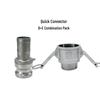 304 Stainless Steel Quick Connector Set