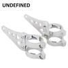 Chrome Motorcycle Headlight Bracket 39mm Front Fork Tube Mount Clamps For Harley Honda Suzuki Sportster XL 883 1200 Universal