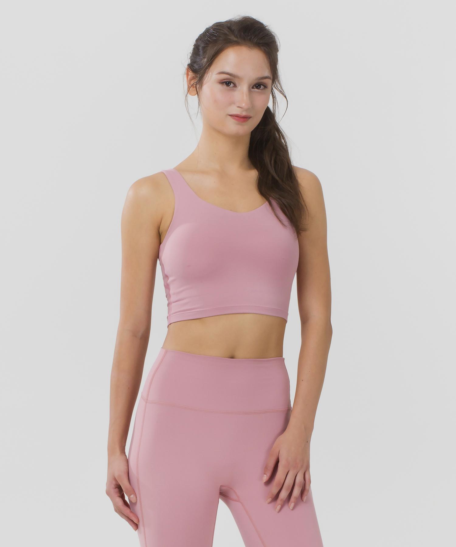 Reina Mora All Access Sports Top Pink Pink/[L-66.5-77] T292 (Pad Included)