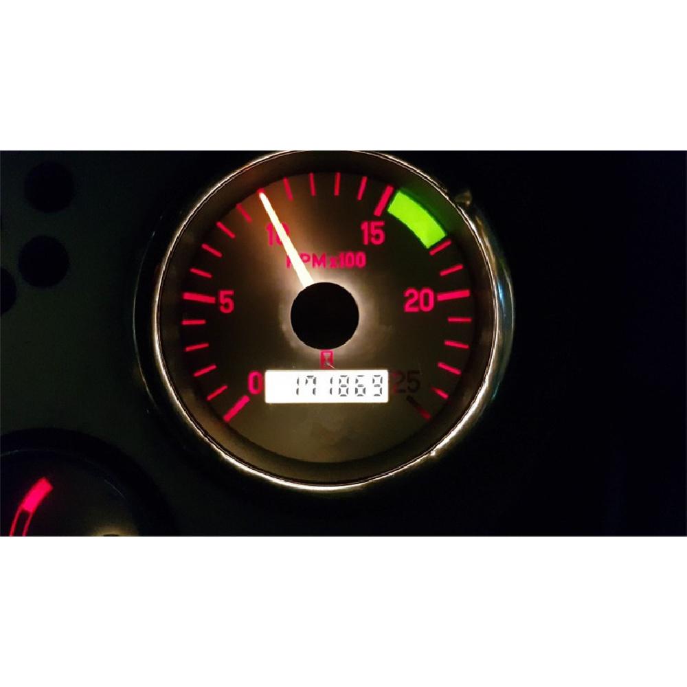 Speedometer LCD Display For VDO 85mm Gauge Tachometer Kenworth Truck Jcb Tractor