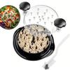 Tritacarne Petto di Pollo FF: Tritacarne e Strumento per Pappe con Coperchio Trasparente
