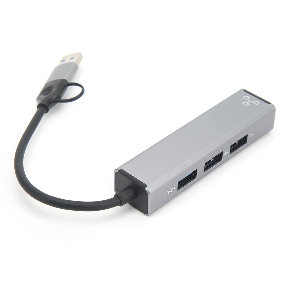 USB C USB A Hub Low Network Latency USB 3.0 USB 2.0 RJ45 Port Type C3.0 Docking Station Ethernet