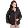 Women's Winter Hooded Plus Size Short Puffer Coat
