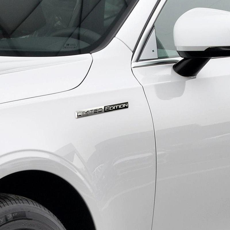 3D Aluminium Limited Edition Emblem Metallaufkleber Auto Karosserie Heckscheibe Umbau Dekoration Aufkleber Motorradaufkleber