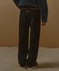 MUSINSA STANDARD Back Satin Baker Pants [Black]