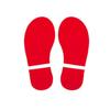 PVC Footprint Stickers Pet Supplies Stair Decals Accessories Floor Stickers