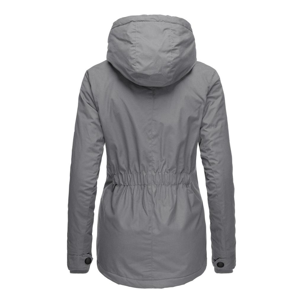 Women's Long-Sleeve Zipper Pocket Thickened Jacket - 6 Colors, 7 Sizes