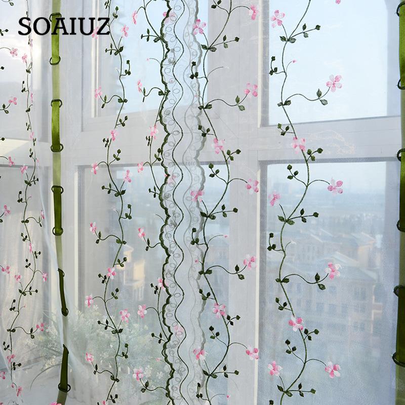 1 τμχ Παραθύρου Υπνοδωματίου Πολυεστέρας Πλωτή κουρτίνα Κουρτίνα Παράθυρο Κουρτίνα Μπάνιου Ποιμενικού στυλ