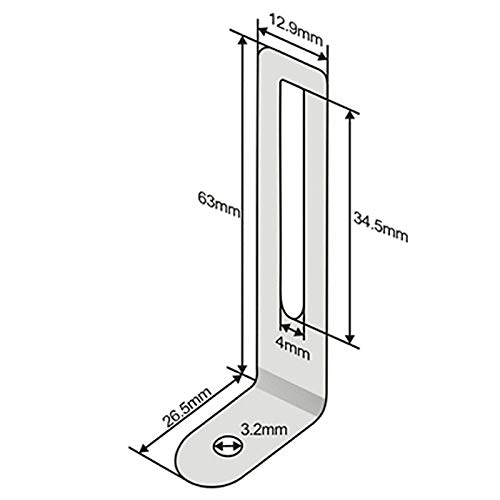Bunggou Black Pearl LP Guitar Pickguard with Black Bracket for Epiphone Les Paul