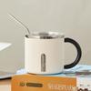 Double-Layer Insulated Stainless Steel Mug Set with Lid