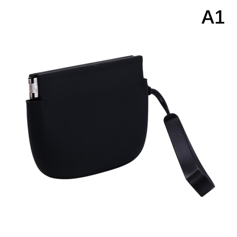 Silicone Dog Treat Pouch Portable Pet Snack Bag Easy To Clean Waterproof For Outdoor Training With Secure Lock Dog Food Containe