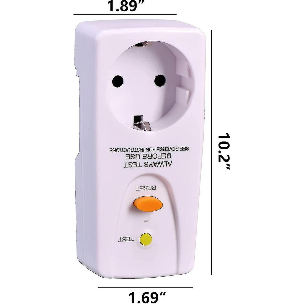 2023 Fi Presa Intermedia Per Protezione Contro Scosse Elettriche 16 A 220-250 V 10 Ma Nuova