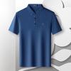 MONTAGUT Men's Silk Blend Breathable Polo Shirt