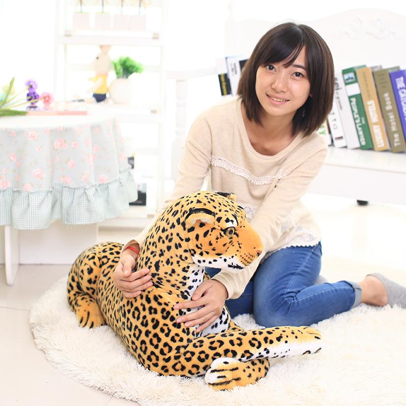 Simulation Leopard Plush Toy Shopping Mall Window Decoration Festival Set Children'S Leopard Cloth Doll
