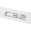ABS Plastic C32 C36 C63 Trunk Rear Logo Badge Emblem Sticker for Mercedes Benz C Class W201 W202 W203 W204 W205 mm1