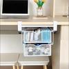 Forthcan Under-Desk Storage Rack with Sliding Drawers, Under-Desk Storage, Hanging Storage, Under-Cabinet Storage, Kitchen Rack, Hanging, Steel,