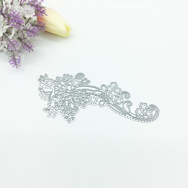 Lace Flower Border Metal Cutting Dies Stencils Die Cut DIY Scrapbooking Album Paper Card Embossing