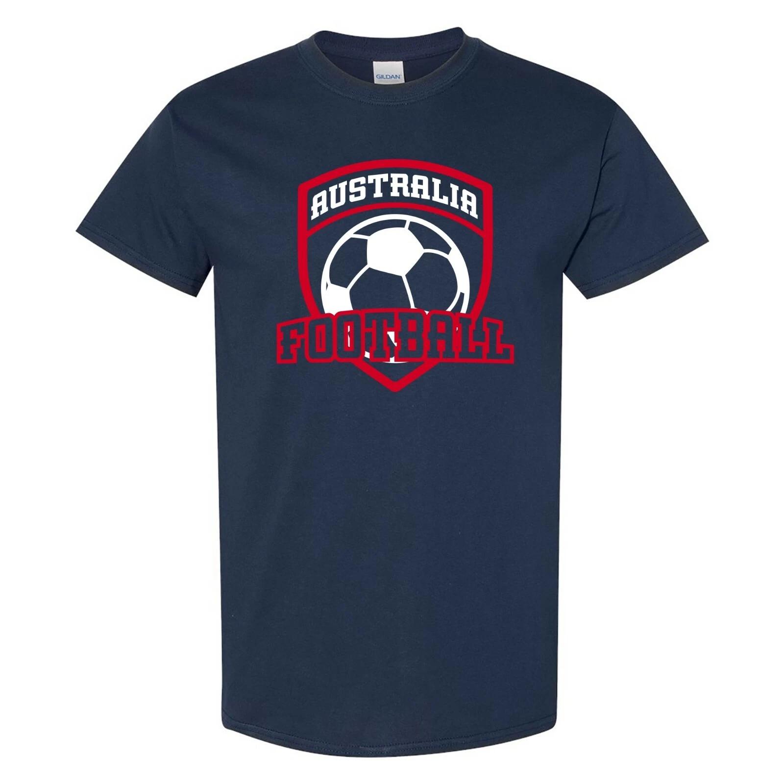 Australia Football - Soccer Sports Competition T Shirt - Navy S