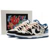 Dunk Low Top Skateboard Shoes Men's Blue (Unisex) Skate Shoes
